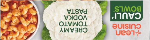 Lean Cuisine® Cauli'Bowls Creamy Tomato Cauliflower Vodka Pasta Frozen Meal Perspective: top