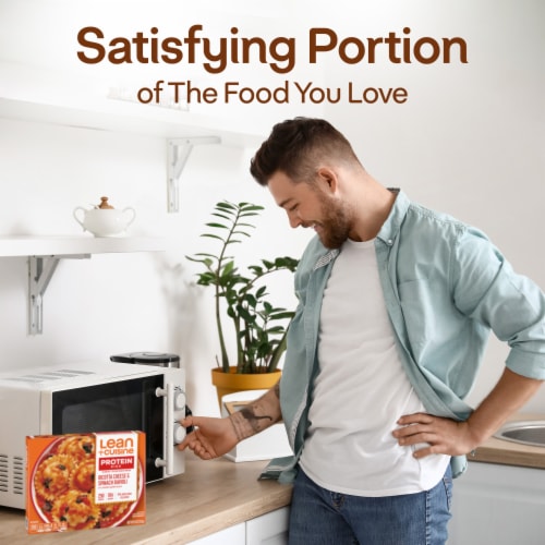 Lean Cuisine® Features Ricotta Cheese & Spinach Ravioli Frozen Meal Perspective: top