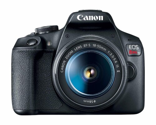 Canon Eos Rebel T7 24.1mp Digital Slr Camera With Ef-s 18-55 Is Ii Lens Perspective: top