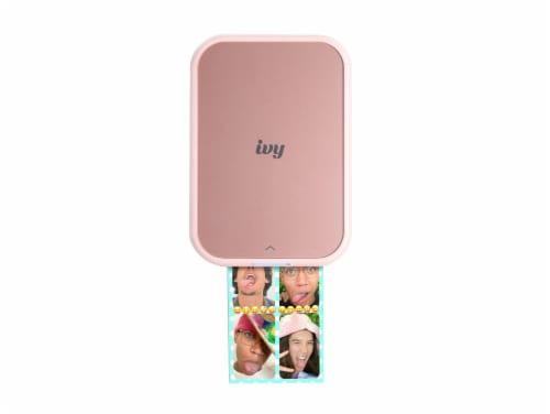 Canon IVY 2 Mini Photo Printer Blush Pink Perspective: top