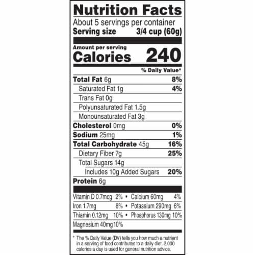 Bare® Strawberry Banana Granola Perspective: top