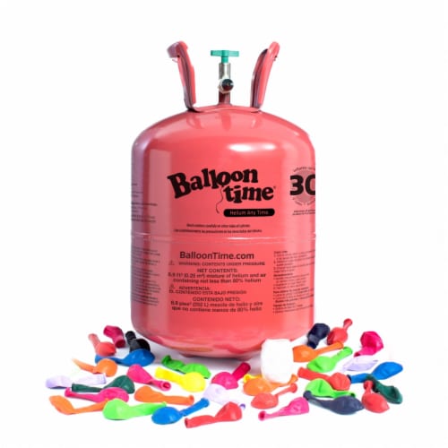 Balloon Time® Helium Tank Perspective: top