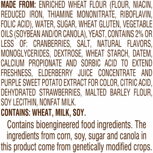 Pepperidge Farm Swirl Strawberry Breakfast Bread, 14 Oz Loaf Perspective: top