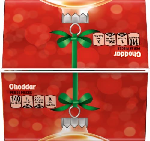 Goldfish Cheddar Crackers Perspective: top