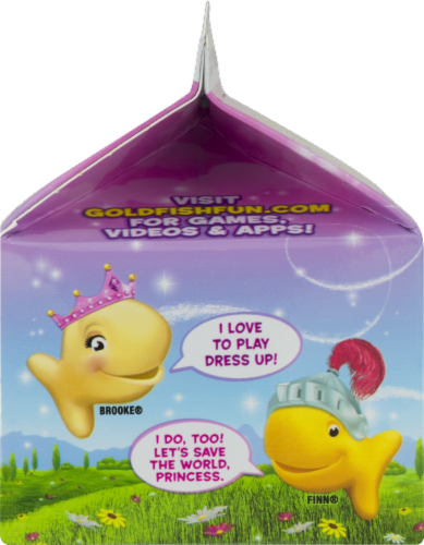 Goldfish Princess Cheddar Baked Snack Crackers, 2 oz - Kroger