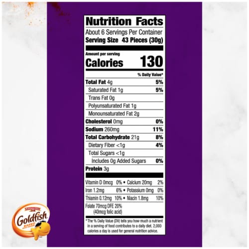 Pepperidge Farm® Goldfish® Mix Xtra Cheddar & Pretzel Baked Snack Crackers Perspective: top