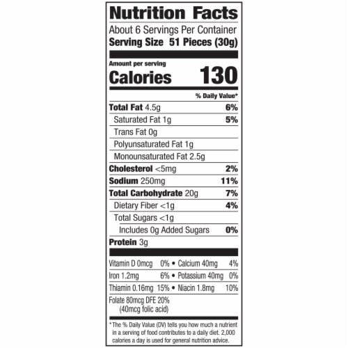 Goldfish® Flavor Blasted Cheddar Jack'd Baked Snack Crackers Perspective: top
