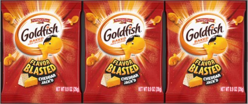 Pepperidge Farm® Goldfish® Cheddar Jack'd® Lunch Packs Perspective: top