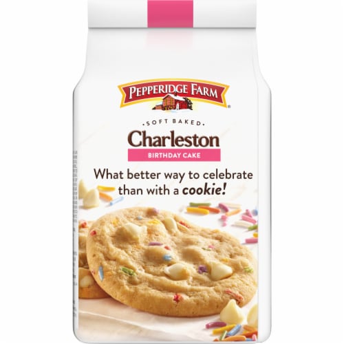 Pepperidge Farm® Charleston Soft Baked Birthday Cake Cookies Perspective: top