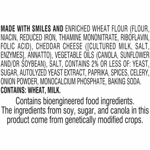 Goldfish® Cheddar Cheese Crackers Perspective: top
