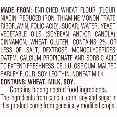 Pepperidge Farm® Swirl Cinnamon Breakfast Bread Perspective: top
