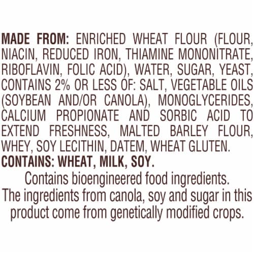 Pepperidge Farm Farmhouse® Hearty White Bread Perspective: top