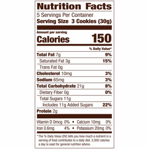 Pepperidge Farm® Sweet & Simple Zurich® Sugar Cookies Perspective: top