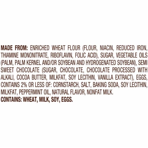 Pepperidge Farm® Milano® Mint Chocolate Sandwich Cookies Perspective: top
