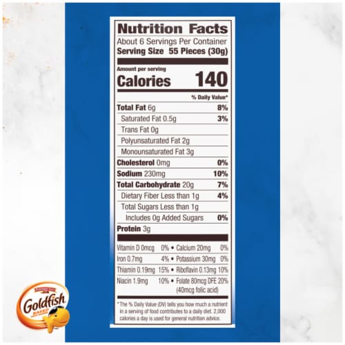 Goldfish® Original Crackers Perspective: top