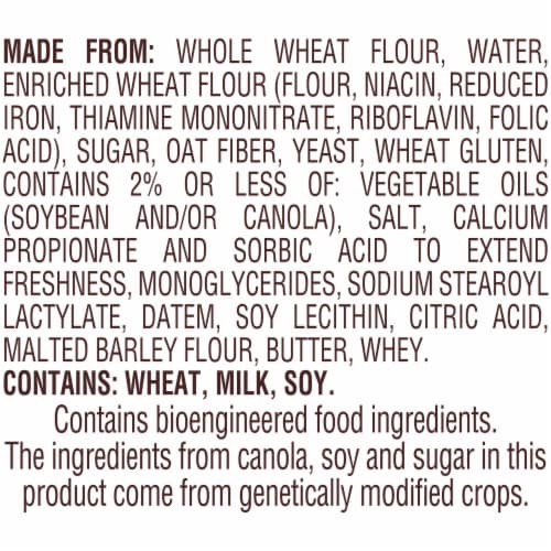 Pepperidge Farm Farmhouse Whole Grain White Bread, 24 Oz Loaf Perspective: top