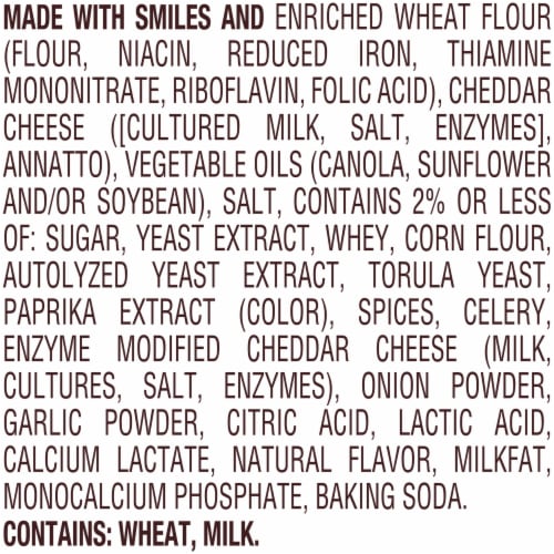 Goldfish® Flavor Blasted® Xtra Cheddar Cheese Crackers Multipack Perspective: top