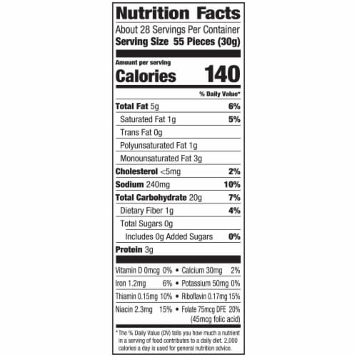 Goldfish Colors Cheddar Cheese Crackers 30 oz Carton Perspective: top