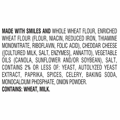 Pepperidge Farm® Goldfish® Baked with Whole Grain Cheddar Cheese Crackers Perspective: top