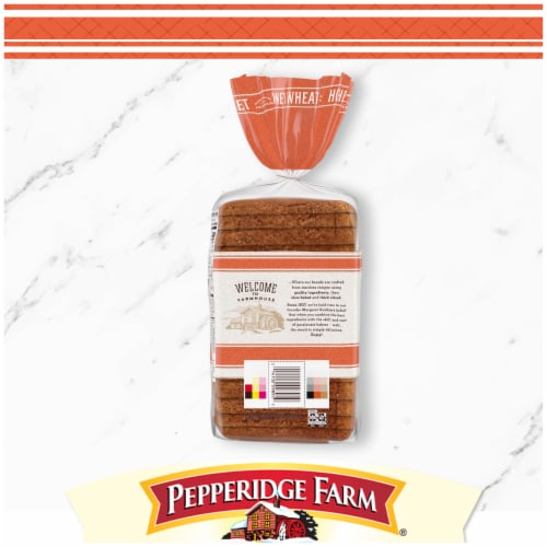 Pepperidge Farm Farmhouse Honey Wheat Bread Perspective: top
