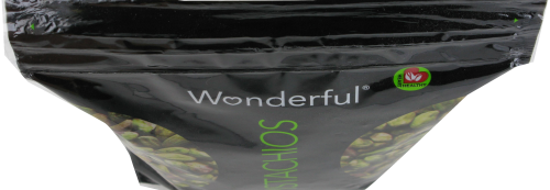 Wonderful No Shells Roasted & Salted Pistachios Perspective: top