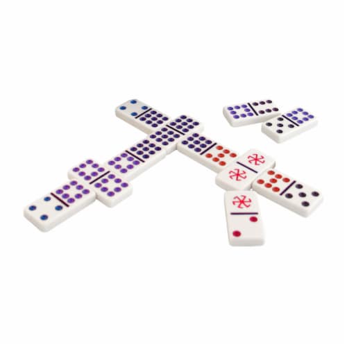 University Games Spinner Dominoes Game Perspective: top