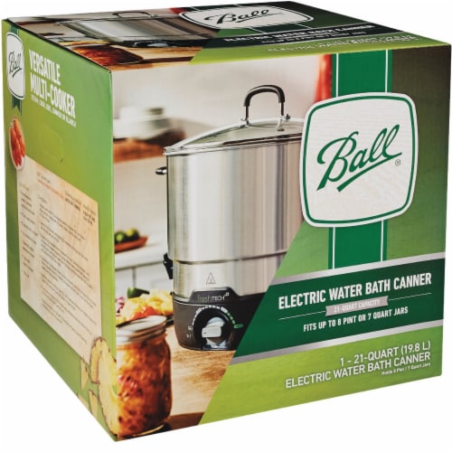 Ball FreshTech Electric Water Bath Canner and Multi-Cooker, 21 qt - Kroger