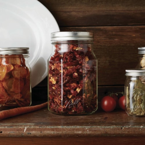 Ball Wide Mouth Sharing Jars - Clear Perspective: top