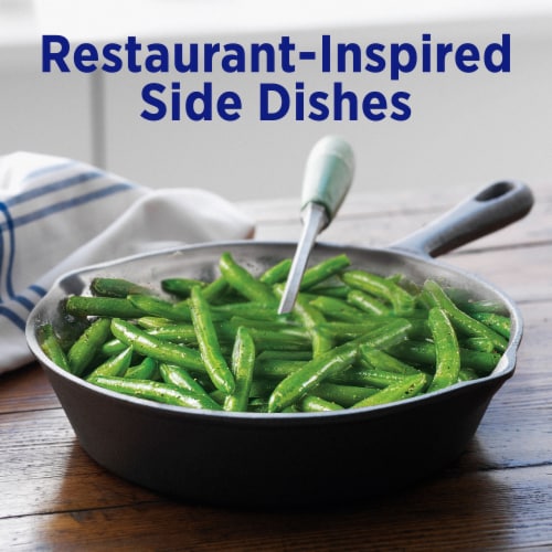 Birds Eye Skillets Garlic Butter Green Beans Frozen Vegetable Perspective: top