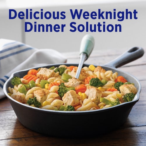 Birds Eye Voila! Garlic Chicken Frozen Meal Perspective: top