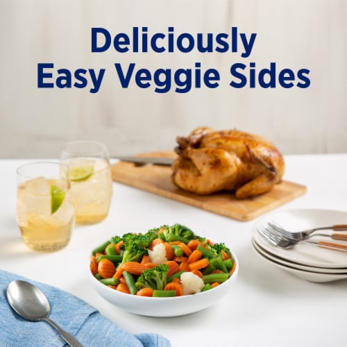 Birds Eye California Blend Frozen Vegetable Mix Perspective: top
