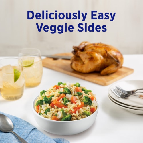 Birds Eye Steamfresh Seasoned Chicken Flavored Rice Frozen Sides, 10 OZ