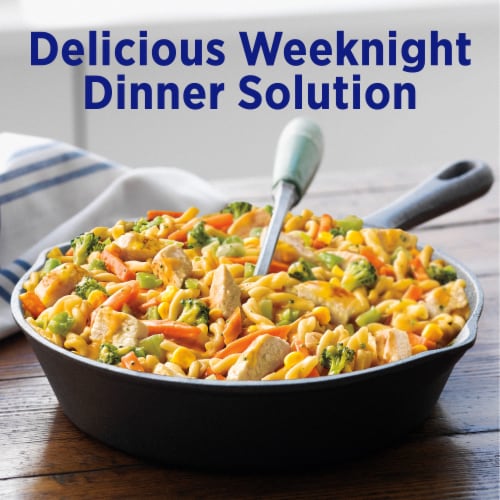 Birds Eye Voila!Cheesy Chicken Frozen Meal Perspective: top