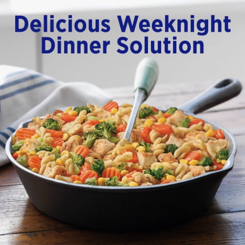Birds Eye Voila! Family Size Garlic Chicken Frozen Meal Perspective: top