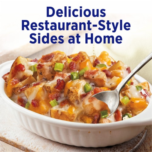 Birds Eye Loaded Potato Bake Frozen Side Dish Perspective: top