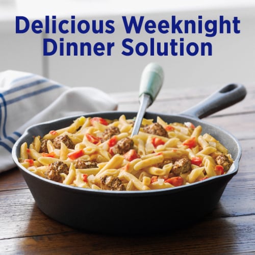 Birds Eye Voila! Cheeseburger Skillet Frozen Meal Perspective: top