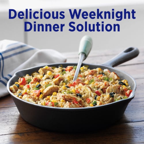 Birds Eye Voila! Family Size Chicken Burrito Skillet Frozen Meal Perspective: top