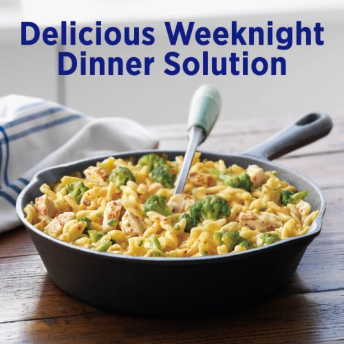 Birds Eye Voila! Chicken Bacon Ranch Mac And Cheese Skillet Frozen Meal Perspective: top