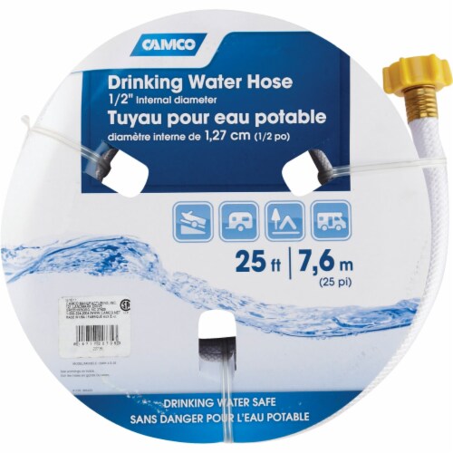 Camco Drinking RV Water Hose Perspective: top