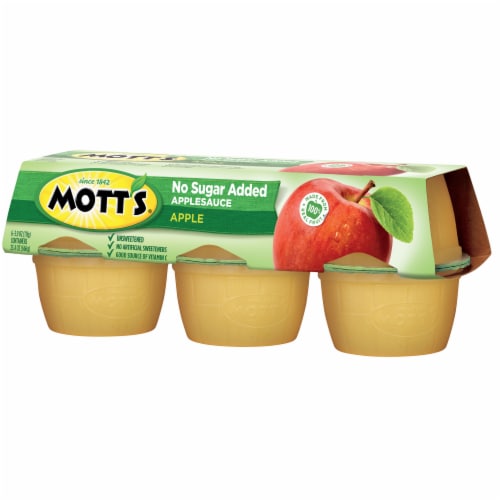 Mott's® Unsweetened Applesauce Cups Perspective: top