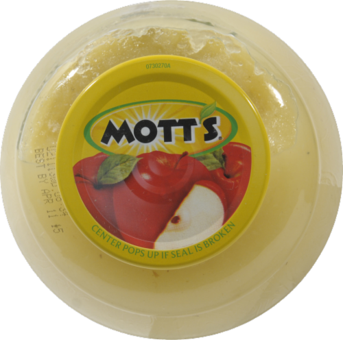 Mott's Natural Applesauce Perspective: top
