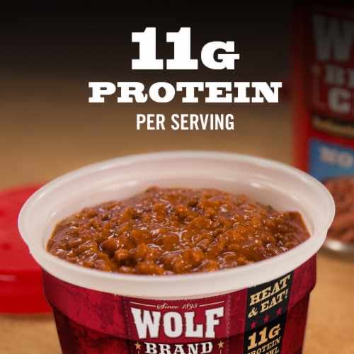 Wolf Brand Chili No Beans Perspective: top