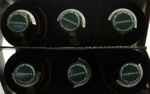 Woodchuck Crisp Hard Cider Bottles Perspective: top