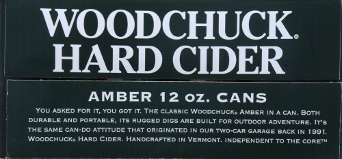 Woodchuck Amber Hard Cider Perspective: top