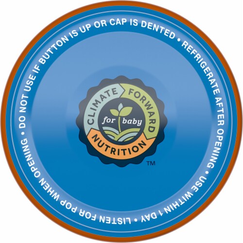 Gerber® Natural 2nd Foods Carrot Baby Food Perspective: top
