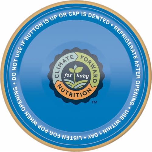 Gerber® 2nd Foods Apple Strawberry Banana Baby Food Jar Perspective: top