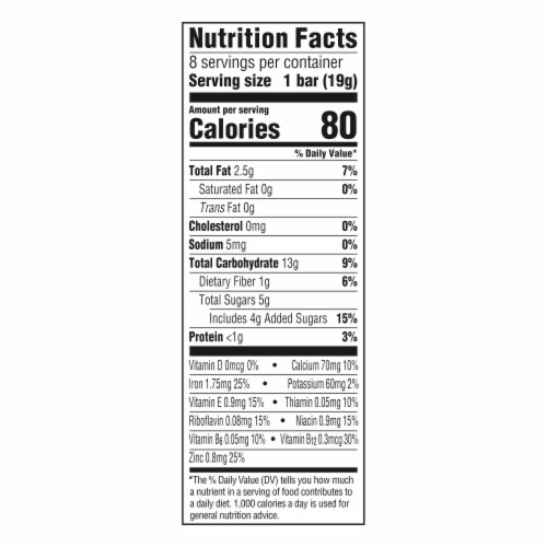 Gerber Snacks for Toddler Soft Baked Grain Bars Strawberry Banana Perspective: top
