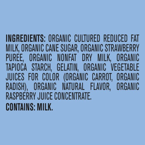 Gerber 2nd Foods Organics for Baby Yogurt Melts Red Berries Bag Perspective: top