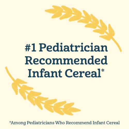 Gerber Cereal for Baby Probiotic Oatmeal Baby Cereal Banana Perspective: top