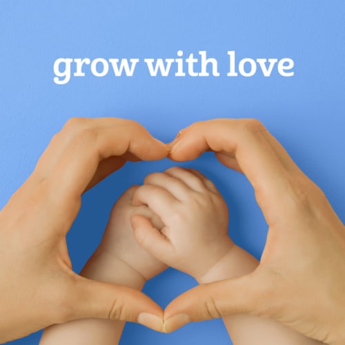 Gerber 3rd Foods Cereal for Baby Grain & Grow Lil' Bits Baby Cereal Banana Strawberry Oatmeal Perspective: top